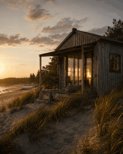 Haus am Sand Metapher Zurück zu Dir